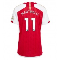 Arsenal Gabriel Martinelli #11 Hjemmebanetrøje Dame 2023-24 Kortærmet